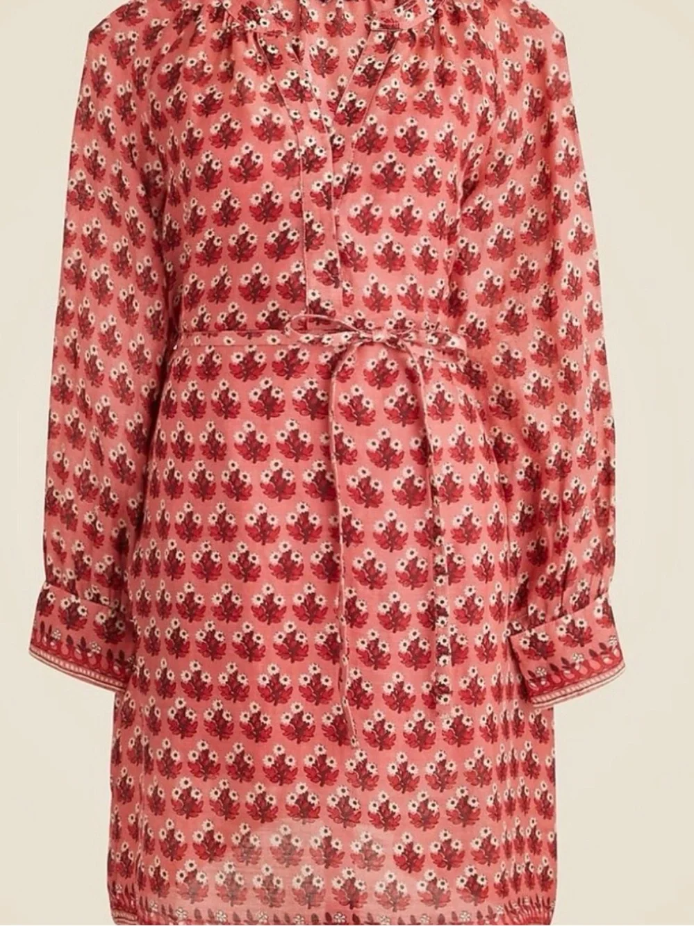 J. Crew lightweight pink